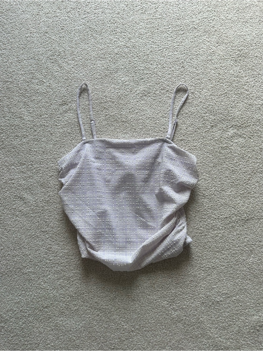 NWOT Lululemon Seersucker Check Strappy Tank